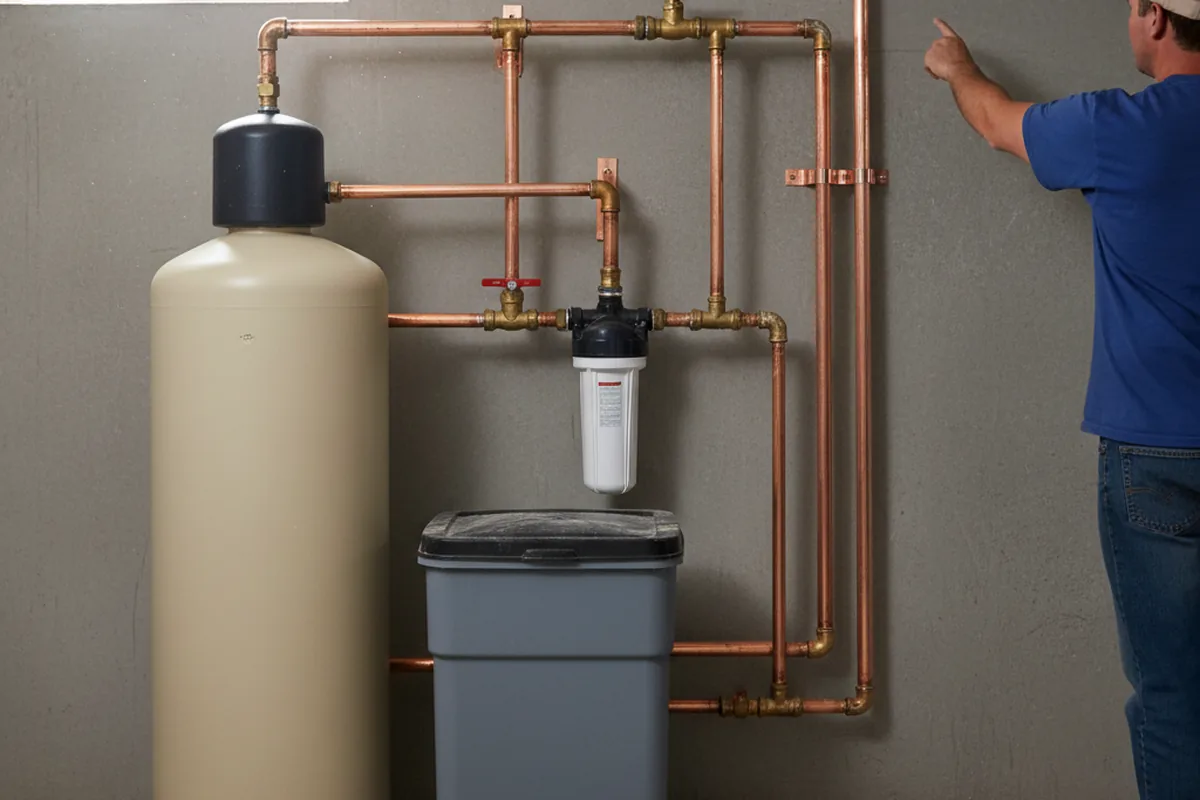 Whole-house water treatment system installed in Fairfield